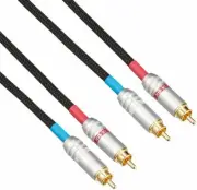 Acoustic Revive Single-Core Rca Line Cable Unbalanced / 1M Pair