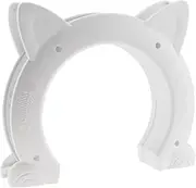 Cat Door Interior Cat Door Easy to Follow Instructions Cat Corridor Door Tunnel for Cat/162 (Color : White)