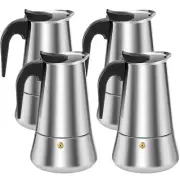 450ml Stove Top Coffee Makers Ergonomic Cafe Classic Induction Cookers·