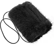 [Healeved] Furry Hand Warmer Muff Portable Insulated Sleeve for Outdoor Use Comfortable Neck Hanging Design for Cold Weather and Cozy Relaxation