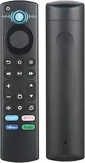 Replacement Voice Remote Control for Fires Smart TV (Insignia, Toshiba, Pioneer, Omni), Compatible with Smart TV Stick (4K, Lite, 2nd Gen, 3rd Gen)/ TV Cube/Fires Smart TV 3rd Gen Replacement Voice