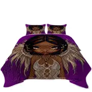 Lovely Eyes Angelic Beautiful Big Eyes Fairy Coverlet