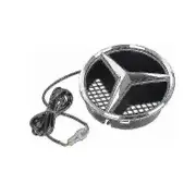 Mercedes Benz Front Grille Chrome 3 Star 18.5 Cm Led Badge Fits A B E Ml Cls R Glk