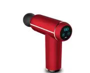 M43 Hon Color 32-speed LCD Fascia Gun Mini Pocket Neck Film Gun Relax Muscle Vibration Shock Gun Electric Massager for Pain Relief