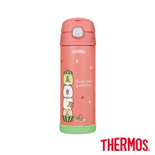 THERMOS膳魔師 不銹鋼真空兩用保冷瓶470ml 角落小夥伴系列