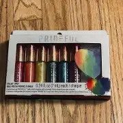Prideful High-Shine Nail Polish Collection, 6 Shimmering Nail Polishes