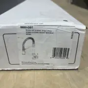 Delta 9690-DST Broderick Spring Spout Pull Down Kitchen Faucet - Chrome