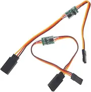Uonlytech 2pcs High Voltage Steering Gear Inverter Signal for Airplane Robot and Car Applications Practical and Versatile Steering Gear Fittings for Easy Integration and Direction Change