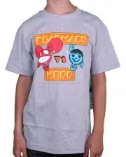 Neff Versus Deadmau5 Game Athletic Heather Grey or Black Sucker Face T-Shirt NWT