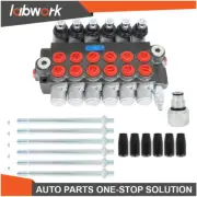 Labwork 6 Spool Hydraulic Monoblock Control Valve SAE+Conversion plug11GPM