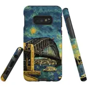 For Samsung Galaxy S10e Tough Protective Cover, Painting Of The Harbour Bridge