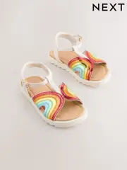 Rainbow Metallic T-Bar Sandals (E91476) | $39 - $44