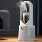 Mini Air Conditioner with Night Light Rechargeable Silent Cooling Fan Humidifier