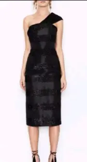 NWT RRP $420 Alice Mccall THE MONROE Dress Black Size 6 FREE POST