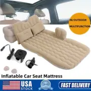 Portable Inflatable Air Seat Mattress Travel/Camping SUV Car Back Bed Rest Sleep