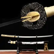Japanese Katana 9260 Spring Steel SHINOGI ZUKURI Samurai Sword Sharp Full Tang .