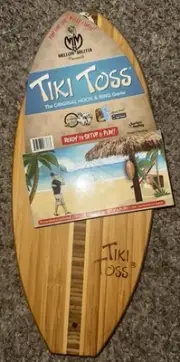 Brand New Sealed! Tiki Toss The Original Hook & Ring Game