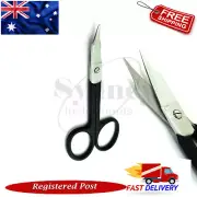 Black Small Nail Manicure Pedicure Jaws Curved Scissors Cuticle Arrow Point