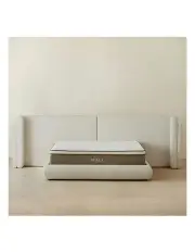 [Koala Living] Clementine Dove Woven Fabric King Bed in Grey