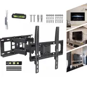 Full Motion TV Wall Mount Bracket Swivel LED LCD 32 40 43 50 55 60 65 70 75 Inch