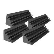 4 Pcs Acoustic Panels Acoustic Soundproof Foam, Trap Corne W2K7