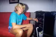 Steffi Graf German Tennis Star In Bruhl 1986 Old Photo 33