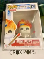 Mini Puft on Fire 936 Ghostbusters Funko Pop Vinyl New in Mint Box + Protector