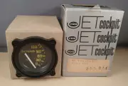 Vintage VDO Jet Cockpit Series 12v Oil Pressure Gauge Volvo Triumph MG Porsche