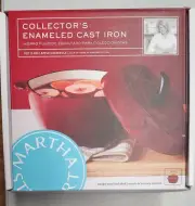 Martha Stewart Collector's Enameled Cast Iron 2Qt. Apple Casserole