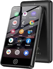 144GB MP3 Player with Bluetooth and WiFi,MP3 & MP4 Players with 4.02-inch Touchscree and Speaker,Spotify Music Players with Pandora,Audible,Amazon Music,Spotify,Play Store,up to 512GB