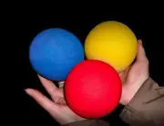 3pcs/lot Super Soft Sponge Ball (10cm) Stage Magic Trick Illusion Props Magician