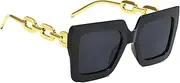 Retro Sunglasses, Uv Protection Sunglasses, 5.79x2.28x1.1 Inches Compact Design, Stylish Portable Sunshade Eyewear for Outdoor Use, Cycling, Camping, Beach and Outing