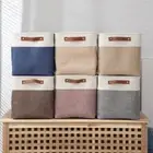 Linen Laundry Storage Basket Foldable Organizing Bag Picnic