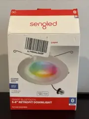 Sengled Smart Bluetooth 5-6 Inch Retrofit Recessed Downlight New In Box.