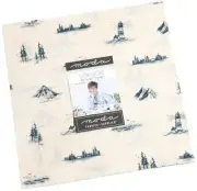 Longshore Moda Layer Cake 42 100% Cotton 10" Precut Quilt Squares
