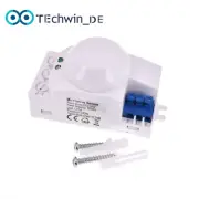 220V 5.8GHz Microwave Movement Motion Detector Sensor Switch For Light Hottest