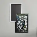 Read Me Mini Movie Poster Fridge Locker Magnet