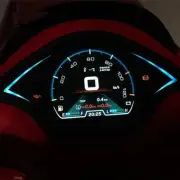 Motorcycle Digital Dashboard Bluetooth Panel GPS Navigation Speedometer For VESP