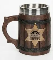 Fallout New Vegas Sunset Sarsaparilla Stein FNV Official Sold Out NEW