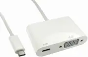 ADAPTER, USB C-VGA, POWER DELIVERY, CONVERT FROM USB TYPE-C, CONVE FOR UNBRANDED