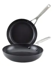 KitchenAid Hard-Anodized Induction Nonstick Frying Pan Set