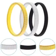 6 Pcs Elastic Shirt Arm Bands Cuff Ring Bracelets for Men Man