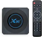 Android 11.0 TV Box, 4G+64G Smart TV Box S905X4 Quad-Core 64-Bit ARM Support 4K/8K 2.4/5.0Ghz WiFi BT4.0 10/1000M Ethernet HDMI 2.0 H.265 Set Top Box,4gb+32gb