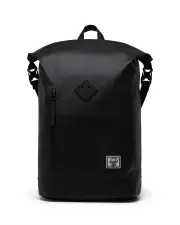 Herschel Roll Top Backpack - Black