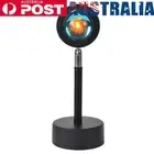 Rainbow Sunset USB Night Light Projector Atmosphere Lamp Modern Colorful Lamps