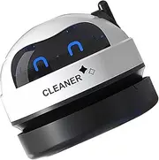 Desk Vacuum Cleaner - Automatic Vacuum Robot for Desk,Desktop Vacuum Cleaner USB Charging with Vacuum Nozzle, Detachable -Design, Portable Keyboard Vaccum Cleaner for Crumbs