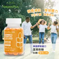 在飛比找松果購物優惠-美國NaturesPlus 天然佳 薑黃軟糖 蜜桃口味 (6