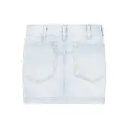 [The Attico] The Attico-Sky Blue Abra Mini Denim Skirt-Donna 25 JEANS