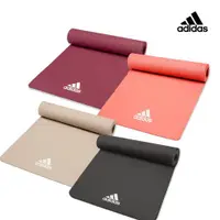 在飛比找ETMall東森購物網優惠-Adidas輕量波紋瑜珈墊8mm-ADYG-10100