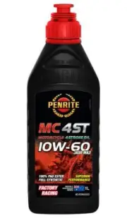 Penrite Mc-4St 10W-60 100 Percent Pao Ester Full Synthetic Engine Oil 1L
